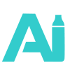 Ai karikatury logo 100x100